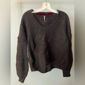 Free People Fuzzy Sweater